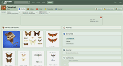 Desktop Screenshot of claireinet.deviantart.com