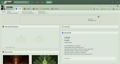 Desktop Screenshot of juleigh.deviantart.com