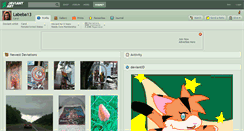 Desktop Screenshot of labeba13.deviantart.com