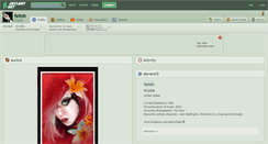 Desktop Screenshot of fetish.deviantart.com