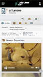 Mobile Screenshot of critanime.deviantart.com