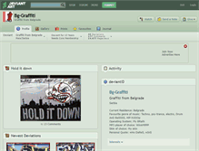 Tablet Screenshot of bg-graffiti.deviantart.com