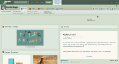 Desktop Screenshot of doodlebuggy.deviantart.com