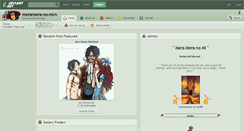 Desktop Screenshot of meramera-no-mi.deviantart.com