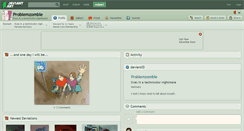 Desktop Screenshot of problemzombie.deviantart.com