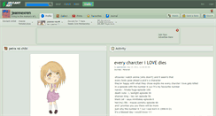 Desktop Screenshot of jeannexren.deviantart.com