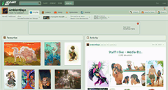 Desktop Screenshot of ambientdays.deviantart.com