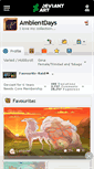 Mobile Screenshot of ambientdays.deviantart.com