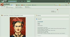 Desktop Screenshot of noveltydoll.deviantart.com