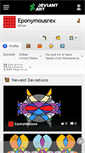 Mobile Screenshot of eponymousrex.deviantart.com