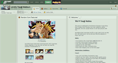 Desktop Screenshot of lovely-yuugi-mutou.deviantart.com