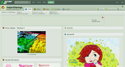 Desktop Screenshot of hotpinkflamingo.deviantart.com