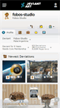 Mobile Screenshot of fobos-studio.deviantart.com