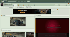 Desktop Screenshot of nightmaresind.deviantart.com