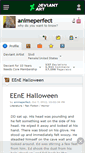 Mobile Screenshot of animeperfect.deviantart.com