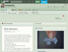 Tablet Screenshot of animeperfect.deviantart.com
