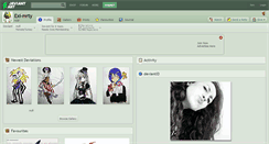 Desktop Screenshot of exi-mrty.deviantart.com