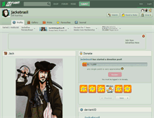 Tablet Screenshot of jackebrasil.deviantart.com