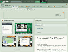 Tablet Screenshot of bush1do.deviantart.com