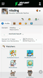 Mobile Screenshot of nilsding.deviantart.com