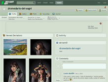 Tablet Screenshot of dromedario-dei-sogni.deviantart.com