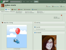 Tablet Screenshot of endless--reverie.deviantart.com