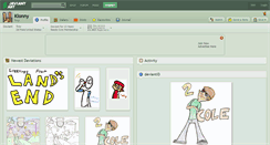 Desktop Screenshot of klonny.deviantart.com