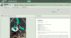 Desktop Screenshot of hizaraki.deviantart.com