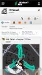 Mobile Screenshot of hizaraki.deviantart.com