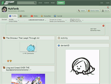 Tablet Screenshot of nuhfanik.deviantart.com