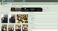 Desktop Screenshot of abbrielle.deviantart.com