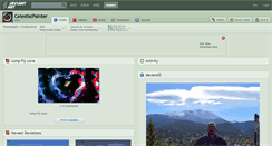 Desktop Screenshot of celestialpainter.deviantart.com