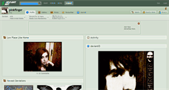 Desktop Screenshot of pinkfinger.deviantart.com