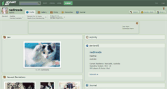 Desktop Screenshot of nadineada.deviantart.com