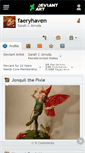 Mobile Screenshot of faeryhaven.deviantart.com