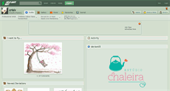 Desktop Screenshot of crislv.deviantart.com