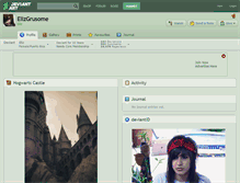 Tablet Screenshot of elizgrusome.deviantart.com