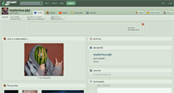 Desktop Screenshot of mysterious-pipi.deviantart.com