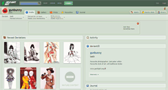 Desktop Screenshot of gunbunny.deviantart.com