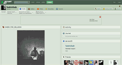 Desktop Screenshot of fadetofade.deviantart.com