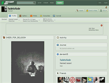 Tablet Screenshot of fadetofade.deviantart.com