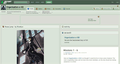 Desktop Screenshot of organization-x-xiii.deviantart.com