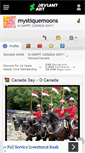 Mobile Screenshot of mystiquemoons.deviantart.com