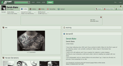 Desktop Screenshot of derek-blake.deviantart.com