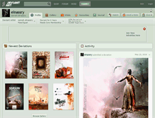 Tablet Screenshot of elnassry.deviantart.com