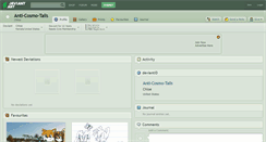 Desktop Screenshot of anti-cosmo-tails.deviantart.com