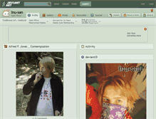 Tablet Screenshot of inu-san.deviantart.com