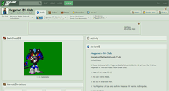 Desktop Screenshot of megaman-bn-club.deviantart.com