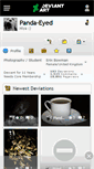 Mobile Screenshot of panda-eyed.deviantart.com