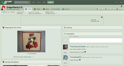 Desktop Screenshot of dragonflame218.deviantart.com